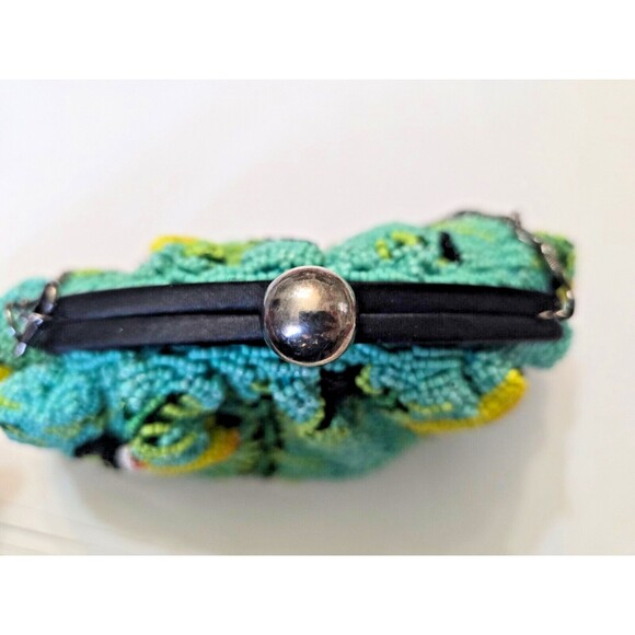 5 Elements Parrot Beaded Polti Clutch Bag - Picture 12 of 15